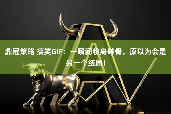 鼎冠策略 搞笑GIF：一瞬间粉身碎骨，原以为会是另一个结局！