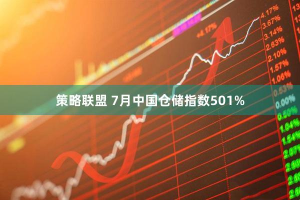 策略联盟 7月中国仓储指数501%